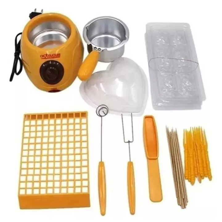 Chocolatera + Donas+ Moldes + Batidora