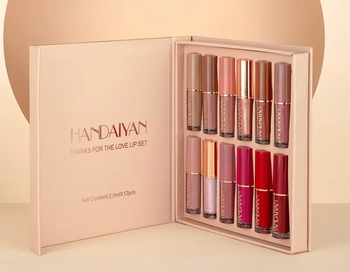 12-Piece Matte Liquid Lipstick Set