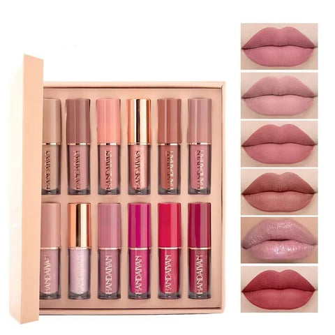 12-Piece Matte Liquid Lipstick Set