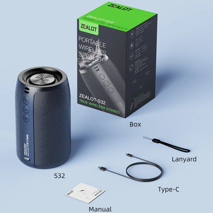 Zealot S32 Bluetooth Speaker
