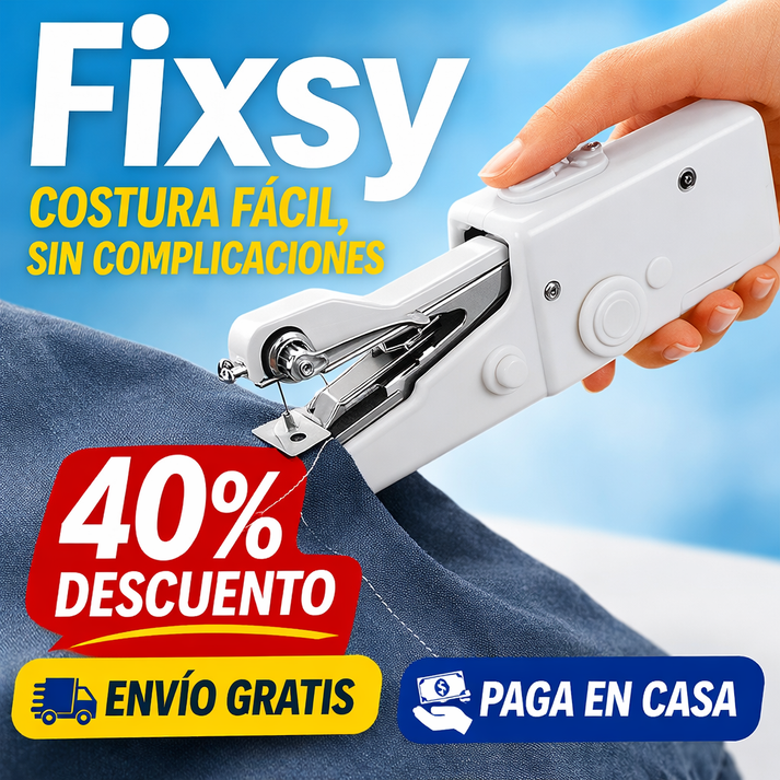 Fixsy Costura Fácil sin Complicaciones