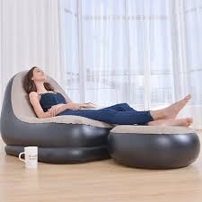 Tq Sillón Inflable Con Reposa Pies