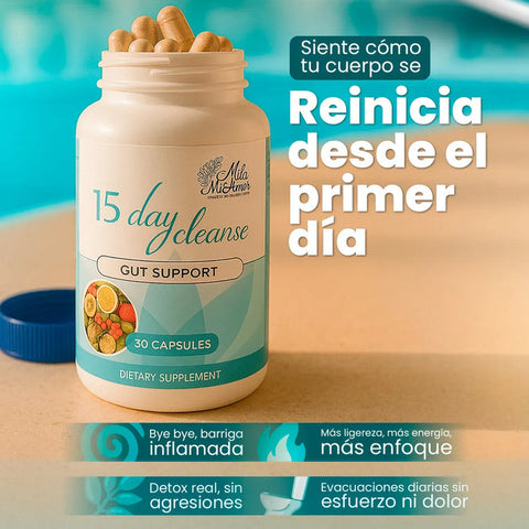 15 Day Cleanse – Limpieza Total y Alivio Digestivo