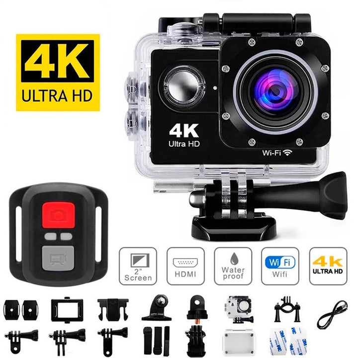Cámara Go Pro 4K A prueba de agua